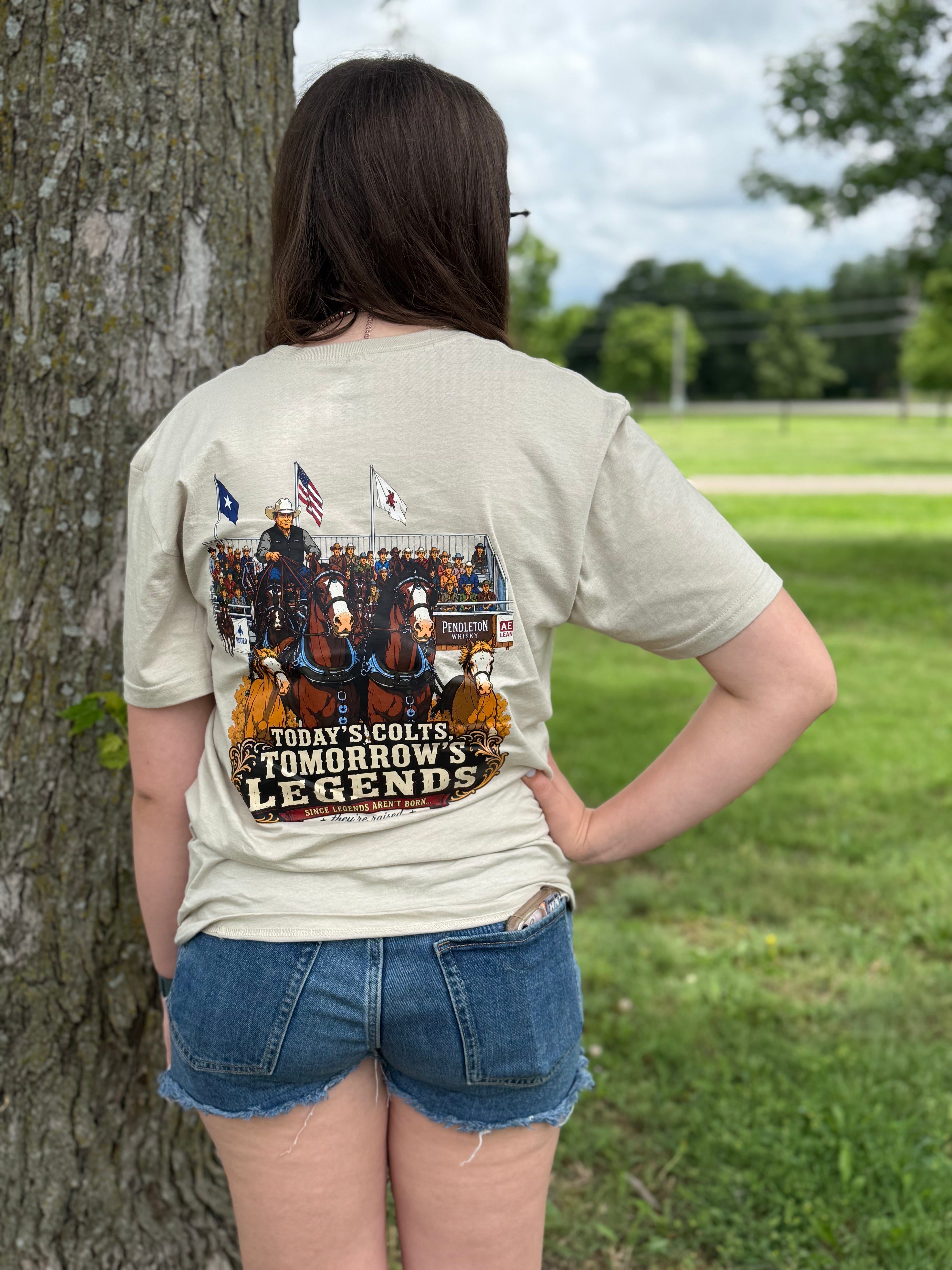 Today's Colts tomorrows legends T-shirt